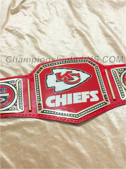 Kansas City Chiefs Super Bowl Championship Replica Title Belt