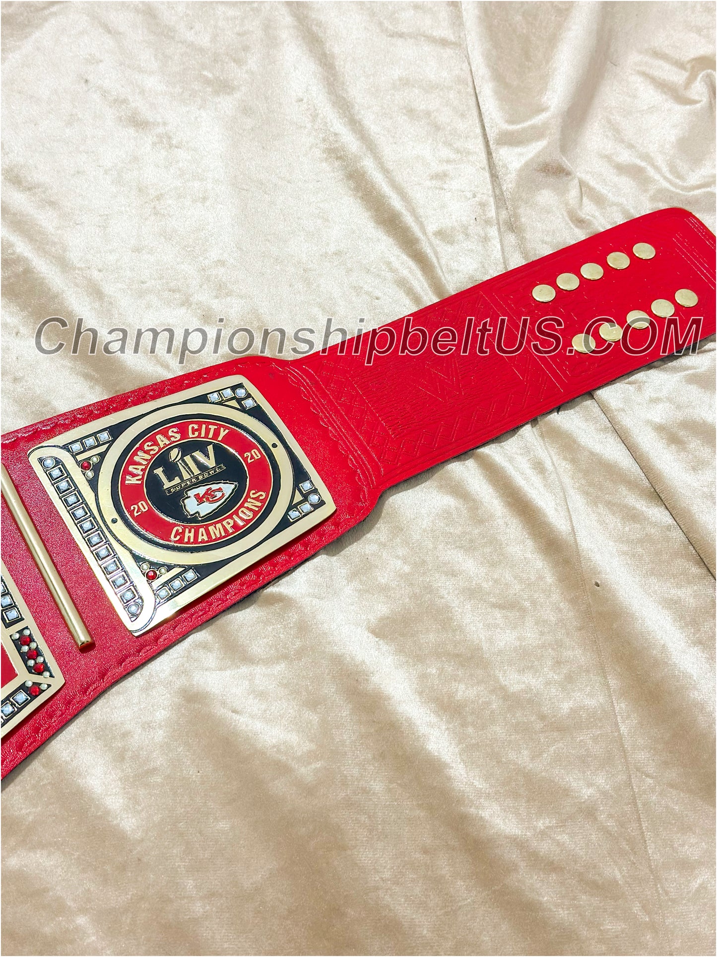 Kansas City Chiefs Super Bowl Championship Replica Title Belt