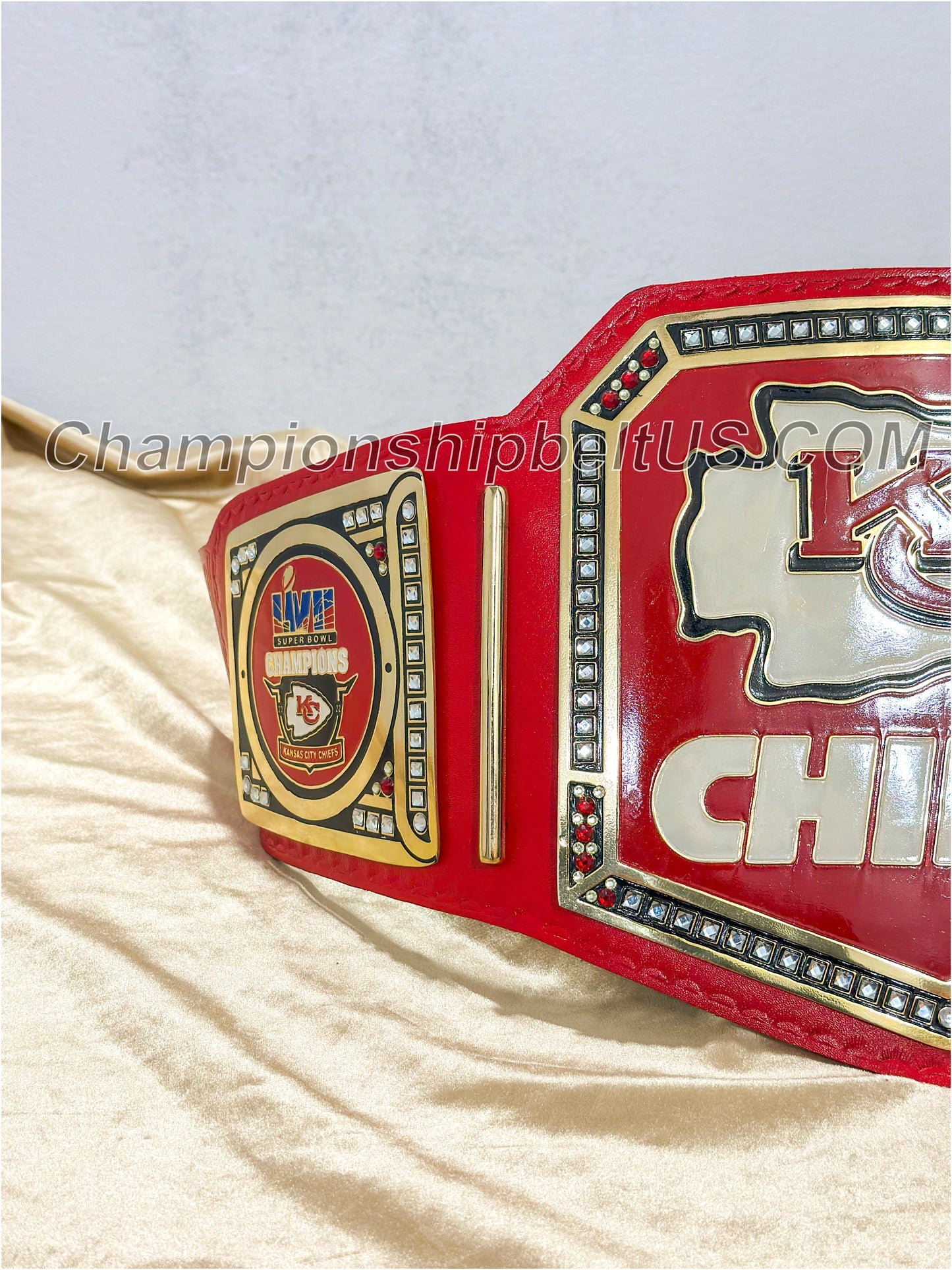 Kansas City Chiefs Super Bowl Championship Replica Title Belt