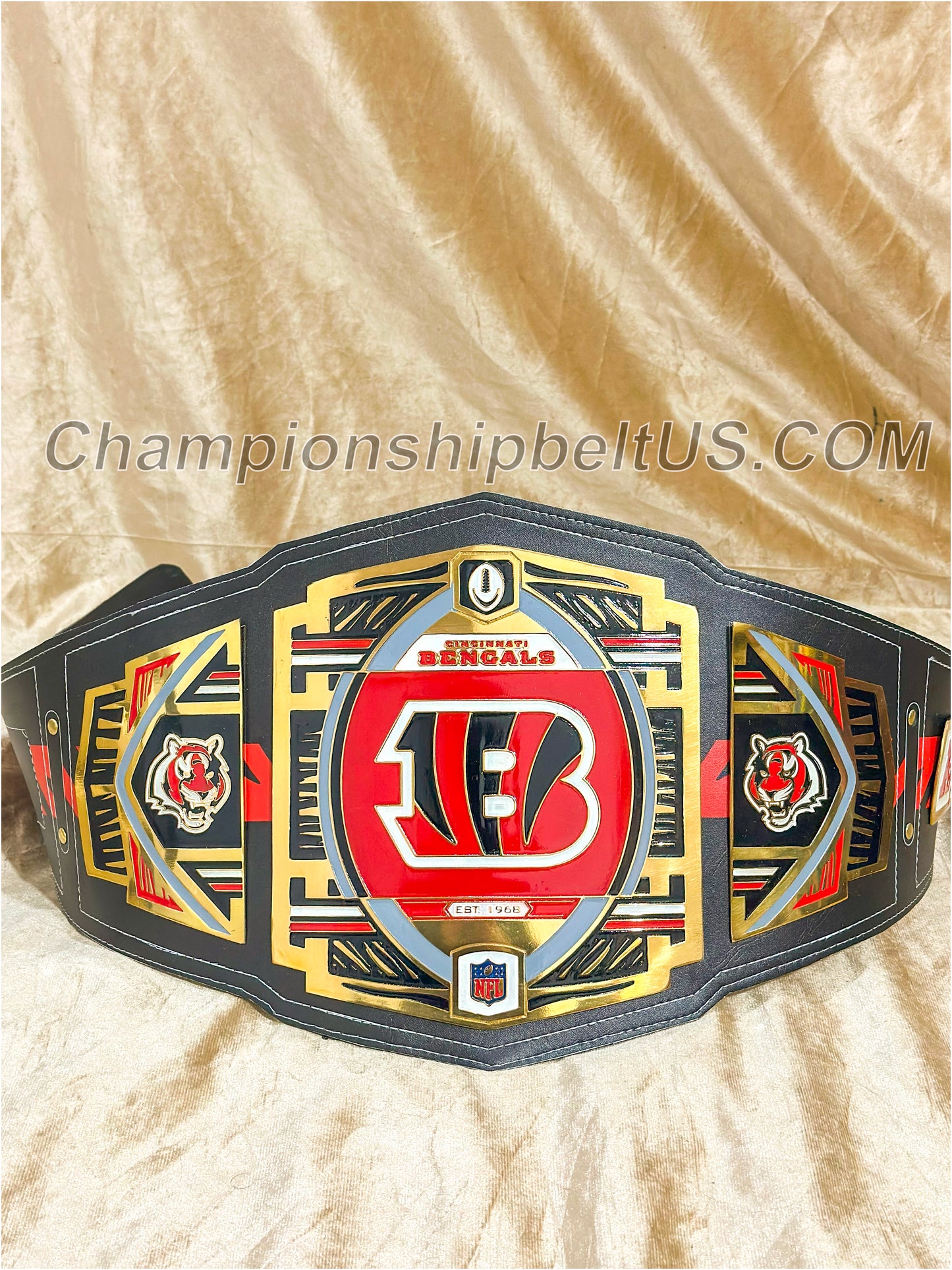 Cincinnati Bengals Legacy Replica Wrestling Title Belt