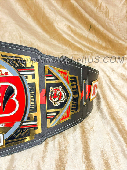 Cincinnati Bengals Legacy Replica Wrestling Title Belt