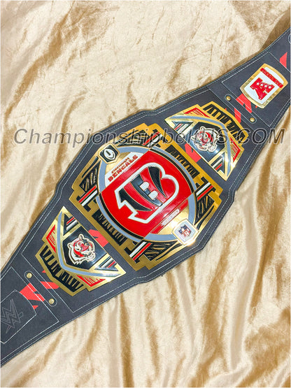 Cincinnati Bengals Legacy Replica Wrestling Title Belt