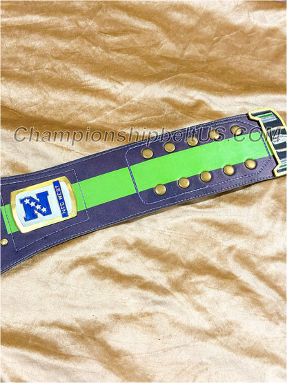 Seattle Seahawks Legacy Replica Wrestling Title Belt