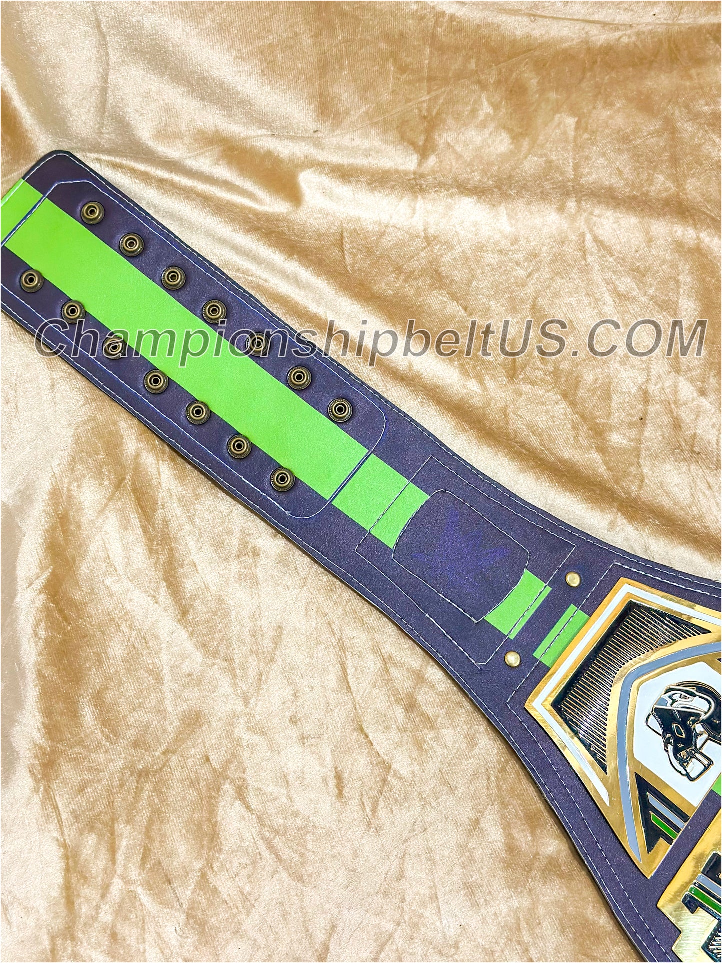 Seattle Seahawks Legacy Replica Wrestling Title Belt