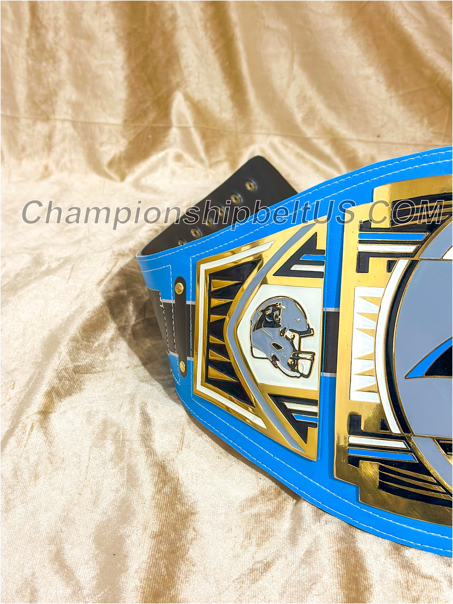 Carolina Panthers Legacy Replica Wrestling Title Belt