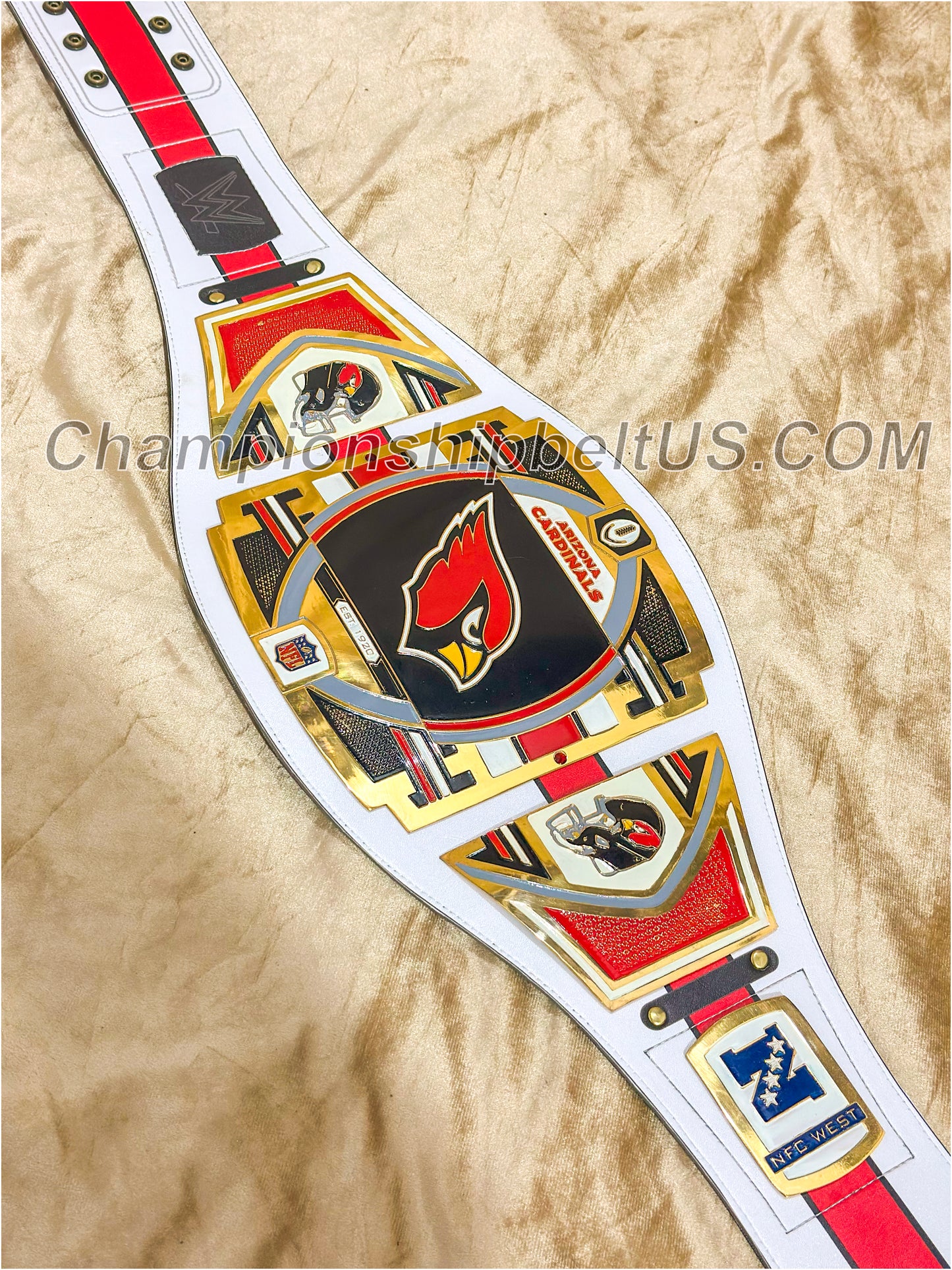 Arizona Cardinals Legacy Replica Wrestling Title Belt