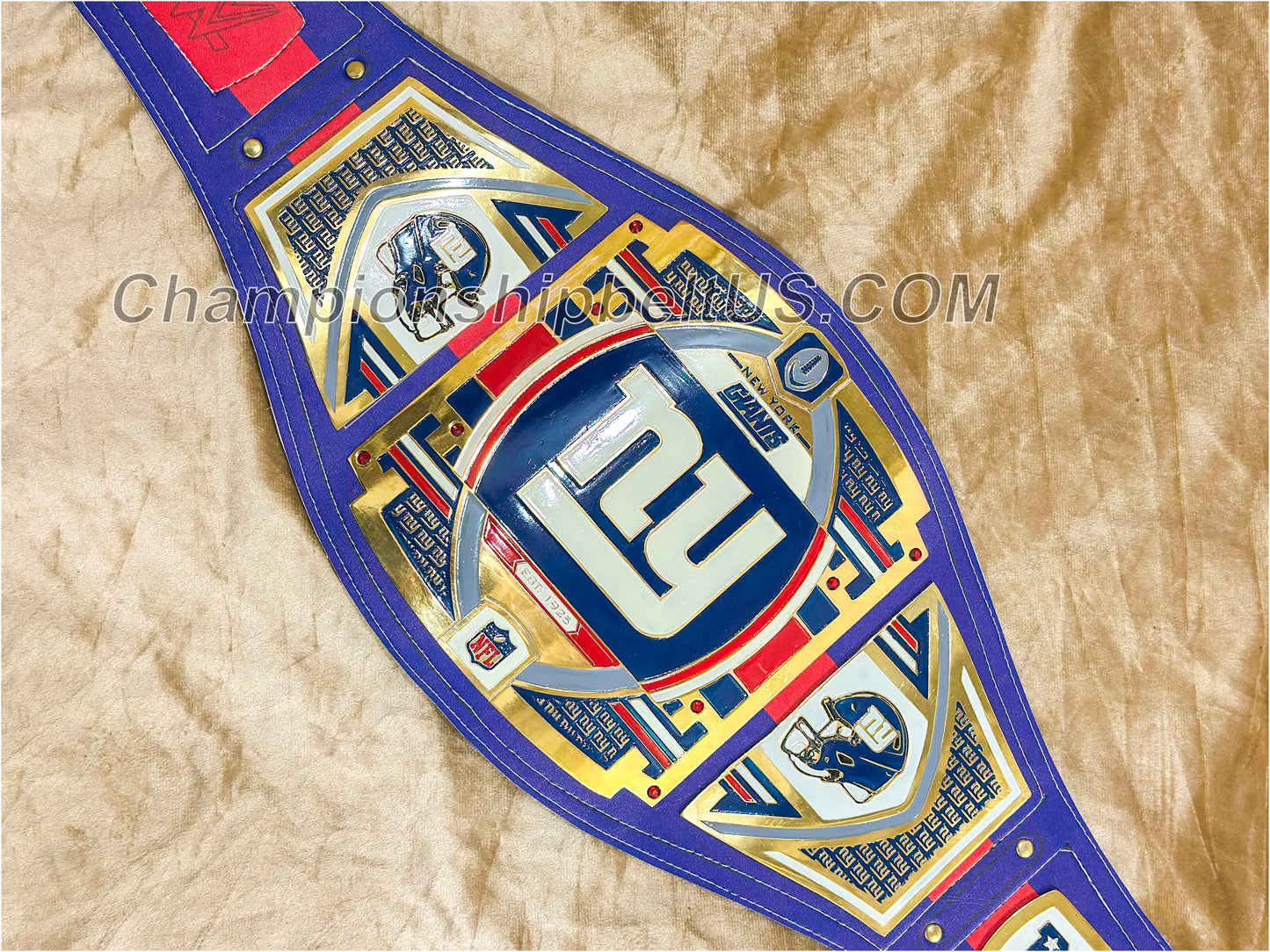 New York Giants Legacy Replica Wrestling Title Belt