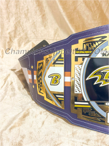 Baltimore Ravens Legacy Replica Wrestling Title Belt