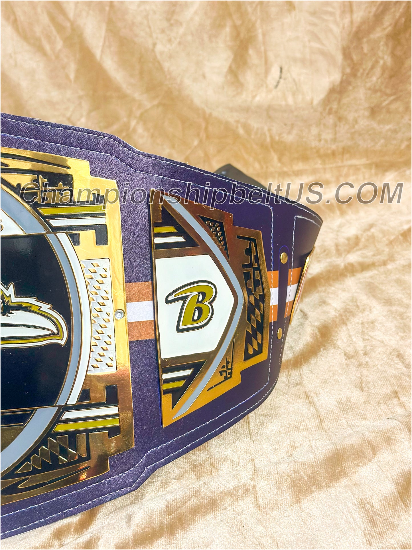 Baltimore Ravens Legacy Replica Wrestling Title Belt