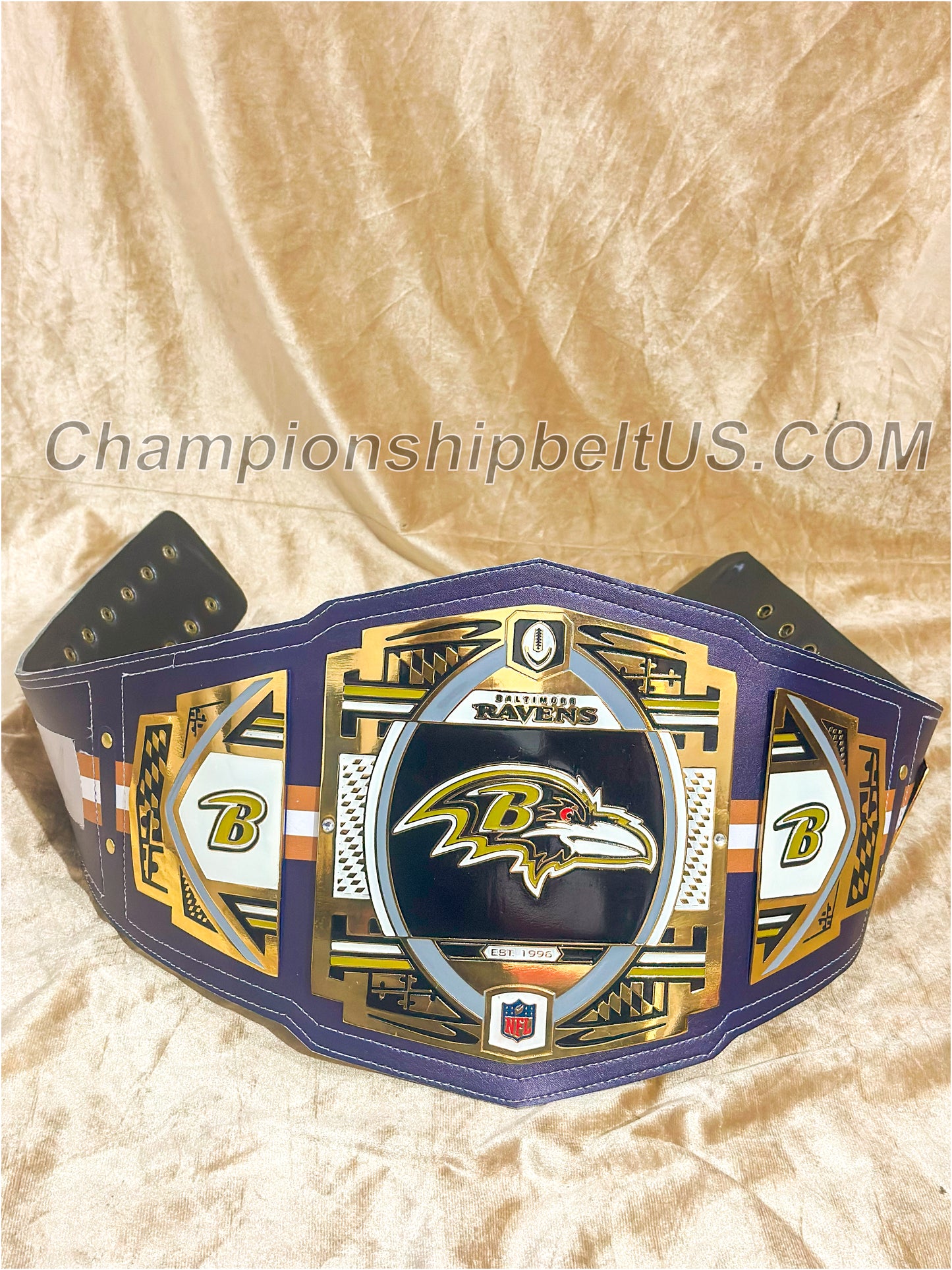 Baltimore Ravens Legacy Replica Wrestling Title Belt