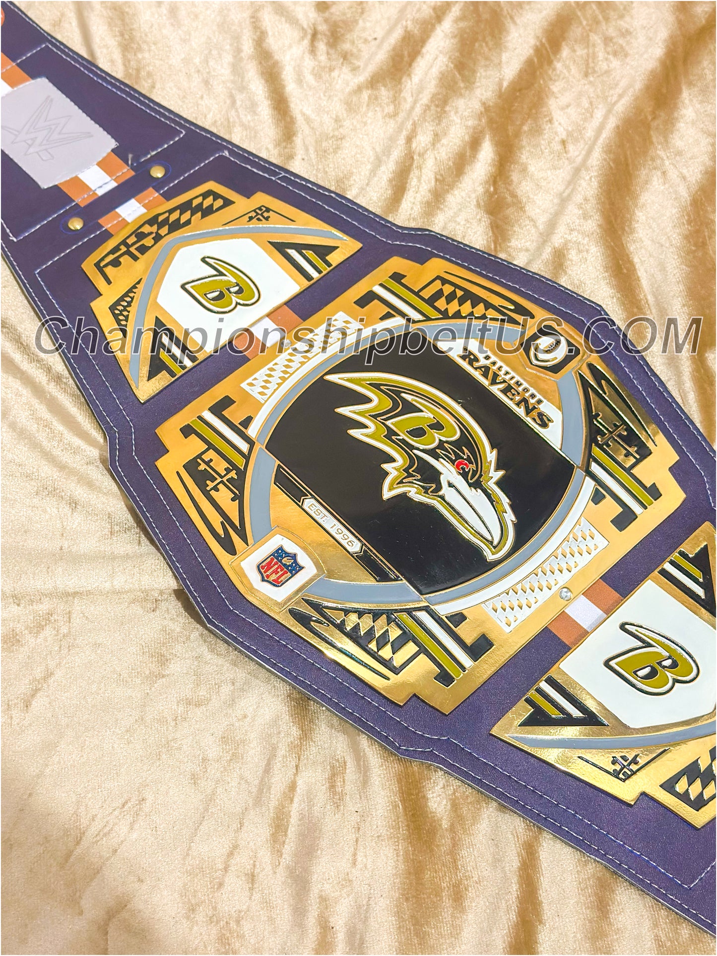 Baltimore Ravens Legacy Replica Wrestling Title Belt