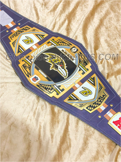 Baltimore Ravens Legacy Replica Wrestling Title Belt