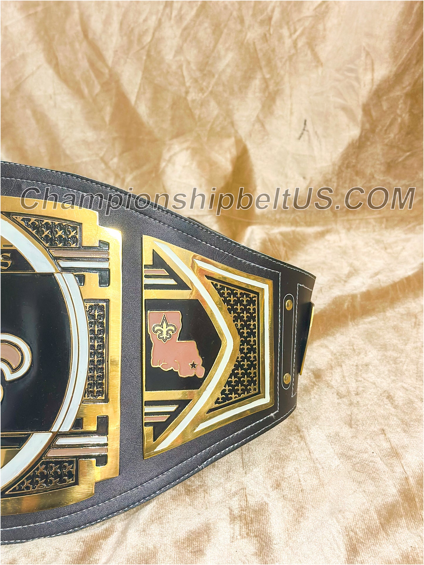 New Orleans Saints Legacy Replica Wrestling Title Belt