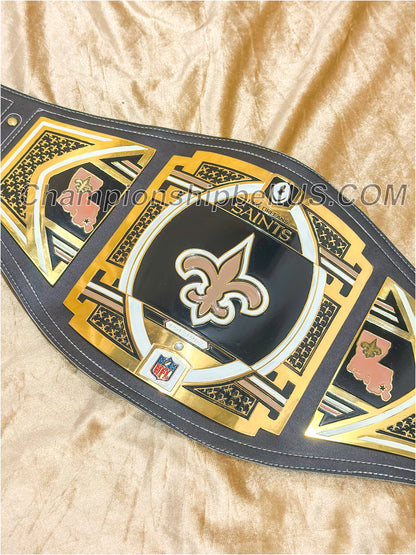 New Orleans Saints Legacy Replica Wrestling Title Belt