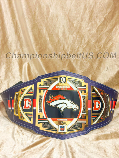 Denver Broncos Legacy Replica Wrestling Title Belt