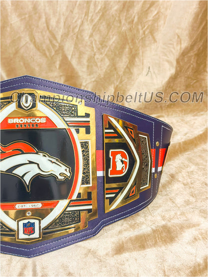 Denver Broncos Legacy Replica Wrestling Title Belt