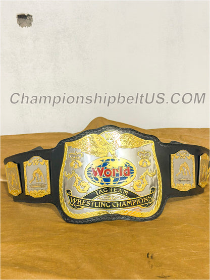 World Tag Team Wrestling Champion WWF Replica Title Belt