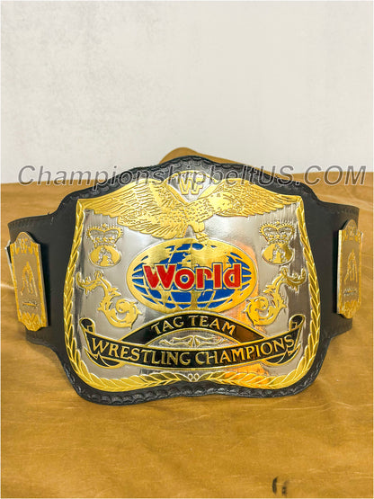 World Tag Team Wrestling Champion WWF Replica Title Belt