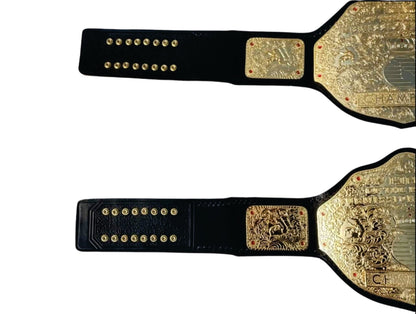 Big Gold King of the Island Submission Fighting Custom Custom Championship Wrestling Belt