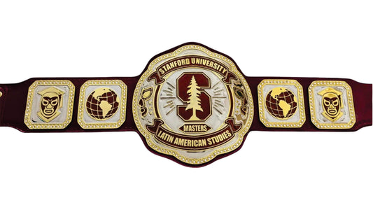 Stanford University Masters Latin American Studies Championship Belt