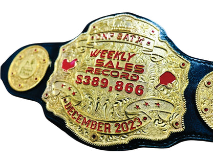 CNP Satx Weekly Sales Record December 20223 Championship Belt
