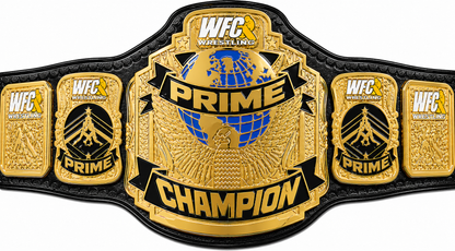 New Customise WFC Wrestling Prime Championship Title belt Adult Size