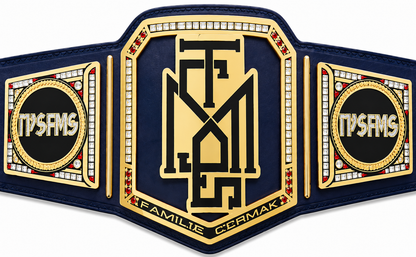 Custom Pro Wrestling Belt Create Championship title with Your Design Engraved