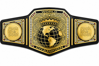 New Customise Championship Belt Genuine Leather