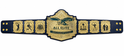 Philadelphia Eagles Super bowl Championship Title Belt Adult Size 2mm Brass