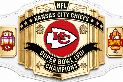 New Kansas City Chiefs Super Bowl LVIII Championship BeIt 2MM