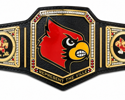 New Louisville Cardinals Legacy Championship Belt 4mm
