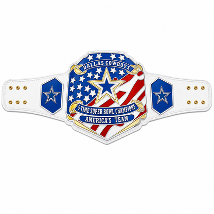 New Customise 5 times Super Bowl Champions Dallas CowBoys Championship belts