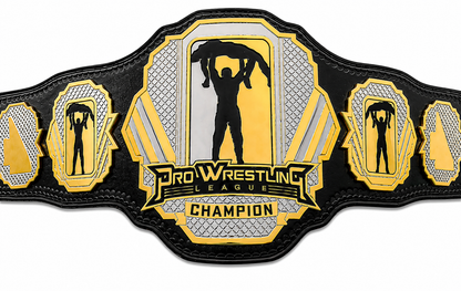 Pro Wrestling Championship Belt Adult Size Genuine Leather