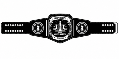 Chess Champion Belt Black Edition