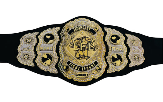 LFL Legendary Fight League 2025 Muay Thai Championship Belts