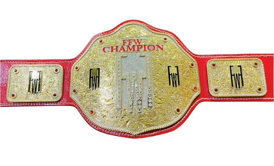 FFW Pro Wrestling Title Belts  Customizable Championship Belt
