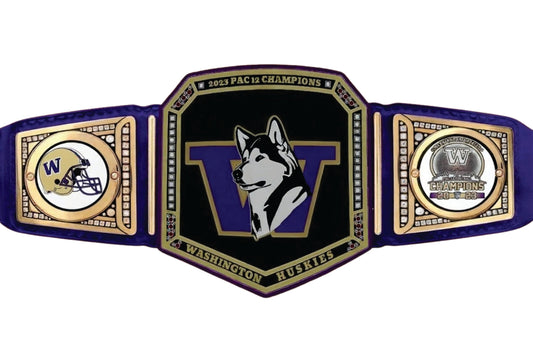 Washington Huskies 2023 PAC 12 Champion Championship Belt