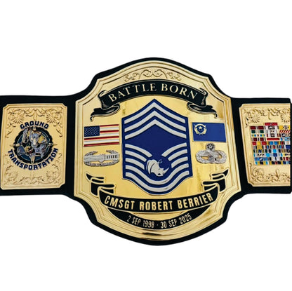 Battle Born CMSGT Robert Berrier Championship Belt