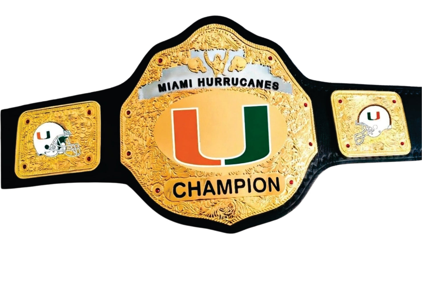 Miami Hurricanes Wrestling Championship Legacy Title Belt