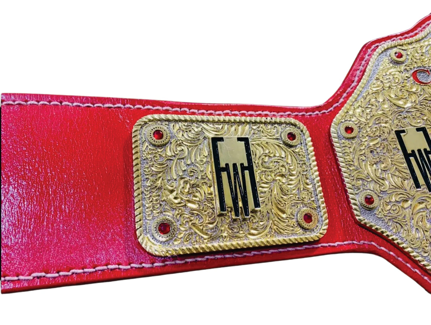 FFW Pro Wrestling Title Belts  Customizable Championship Belt