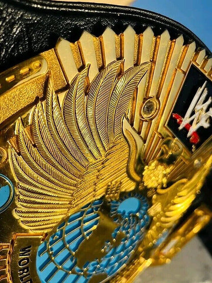 24K GOLD WWF Premium Big Eagle Heavyweight CNC Championship Belt