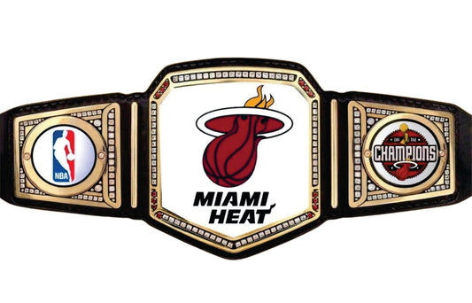 Miami Heat NBA Legacy Championship Title Belt