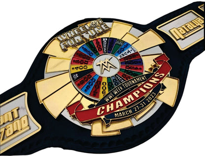 Wheel of Fortune Championship Wrestling Belt