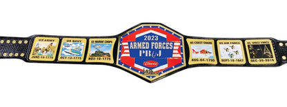 Custom 2023 Armed Forces Title Belt