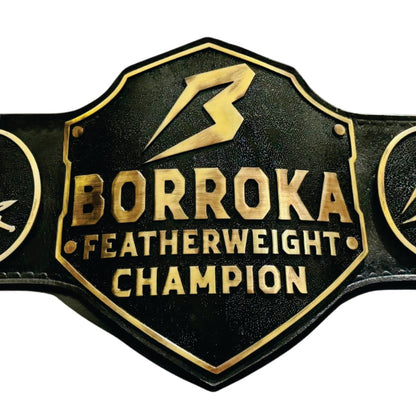 Borroka Featherweight Champion Championship Belt