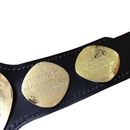 IWGP JR Tag Team Wrestling Championship Replica title Belt