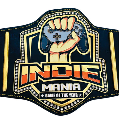 Indie Mania Game of thr Year Championship Belt