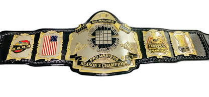 MILWAUKEE PAD MASTER CHAMPIONSHIP WRESTLING BELT
