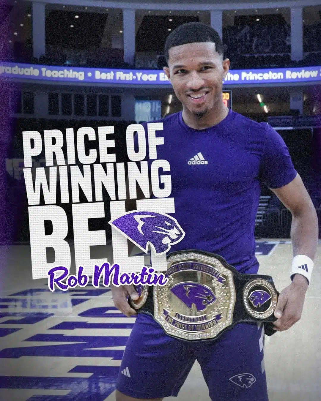 High Point University Custom Basketball Championship Belt – The Price of Winning