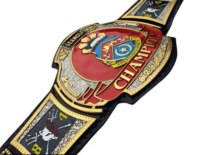 SEAWOLF US NAVY HD ENGRAVING CHAMPIONSHIP BELT